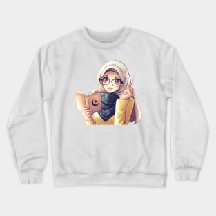 Muslim girl Crewneck Sweatshirt